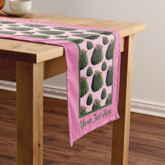 Cactus Table Runner Korte Tafelloper (Voorbeeld)