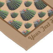 Cactus Table Runner - Optionele Personalisatie Korte Tafelloper (Hoek)
