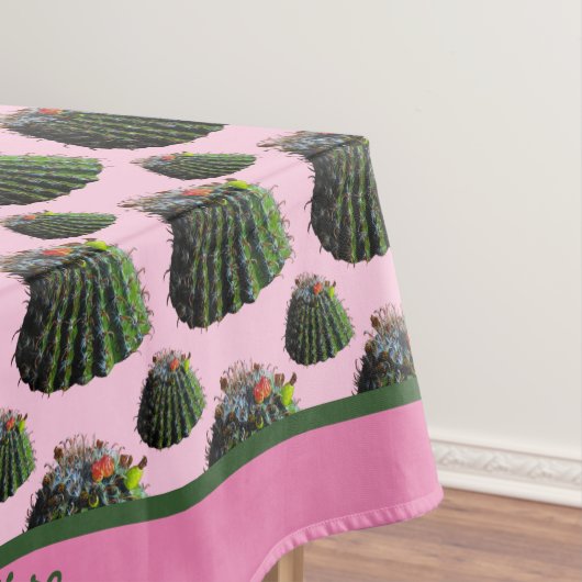 Cactus Tablecloth - Optionele personalisatie Tafelkleed (Voorbeeld)