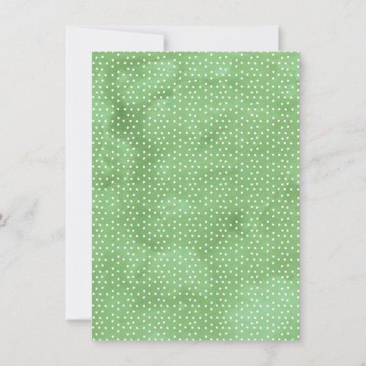 Cactus Taco 'bout A Baby shower Invitation Kaart (Achterkant)