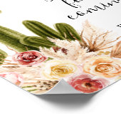 Cactus Taco bout Love Hartelijk dank voor uw komst Poster (Hoek)