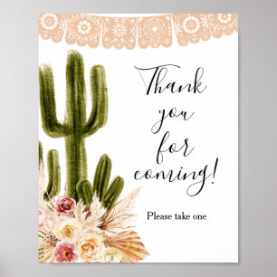 Cactus Taco bout Love Hartelijk dank voor uw komst Poster