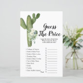 Cactus Taco over liefde Raad eens prijs spel (Staand voorkant)