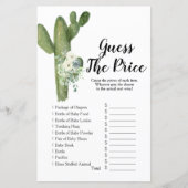 Cactus Taco over liefde Raad eens prijs spel (Voorkant)