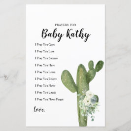 Cactus Taco's bout Love Prayers for Baby Sign