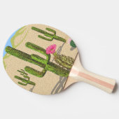 Cactus Tafeltennisbatje (Zijkant)