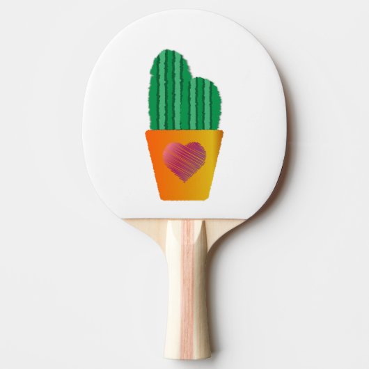 Cactus Tafeltennisbatje (Voorkant)