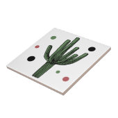 Cactus Tegeltje (Zijkant)