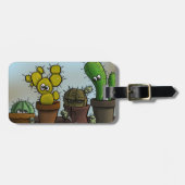 Cactus, tekens bagagelabel (Voorkant horizontaal)