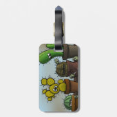 Cactus, tekens bagagelabel (Achterkant verticaal)