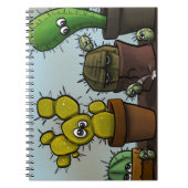 Cactus, tekens notitieboek (Voorkant)