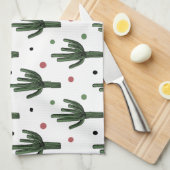 Cactus Theedoek (Quarter Fold)