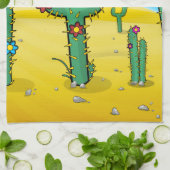 Cactus Theedoek (Gevouwen)