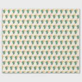 Cactus Thema Gift Wrapping Papier (Vlak)