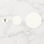 Cactus Theme Vrijgezellenfeest Gepersonaliseerd Confetti (Achterkanten)