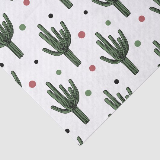 Cactus Tissuepapier (Detail)