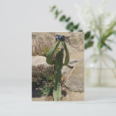 Cactus Toerist - ansichtkaart Briefkaart (Staand voorkant)