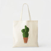 cactus tote bag (Voorkant)