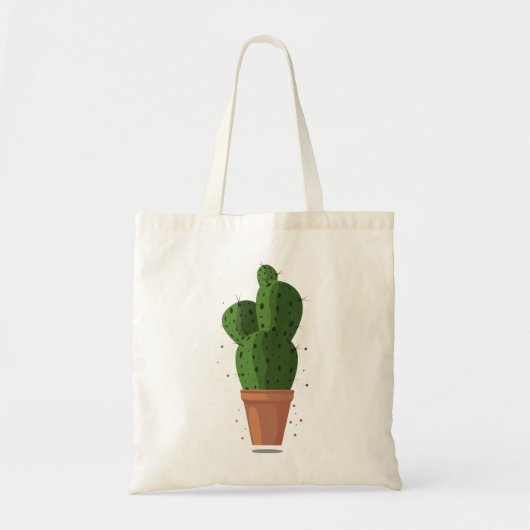 cactus tote bag (Voorkant)