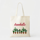 Cactus Tote Bag (Voorkant)