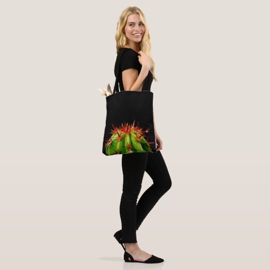 Cactus Tote Bag (Op model)