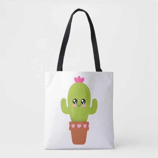 Cactus Tote Bag (Voorkant)
