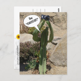 Cactus Tourist, Zeg CHEEESE - briefkaart