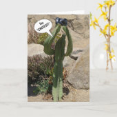 Cactus Tourist, Zeg CHEEESE - kaart (Gele Bloem)