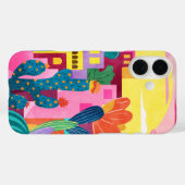 Cactus Town Case-Mate iPhone Case (Achterkant (horizontaal))
