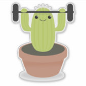 Cactus-training Sticker (Voorkant)