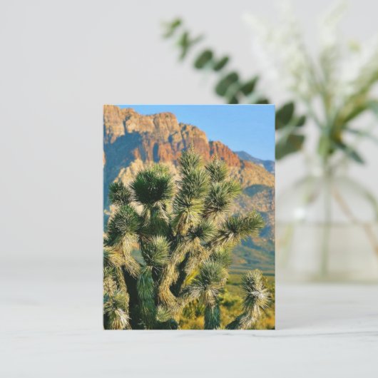 Cactus Tree Briefkaart (Staand voorkant)