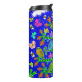 Cactus Tree of Life with Owls and Birds Thermosbeker (Gedraaid links)