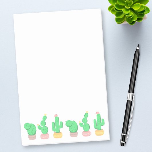 Cactus Trio Desert Modern Boho Post-it® Notes