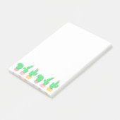 Cactus Trio Desert Modern Boho Post-it® Notes (Schuin)