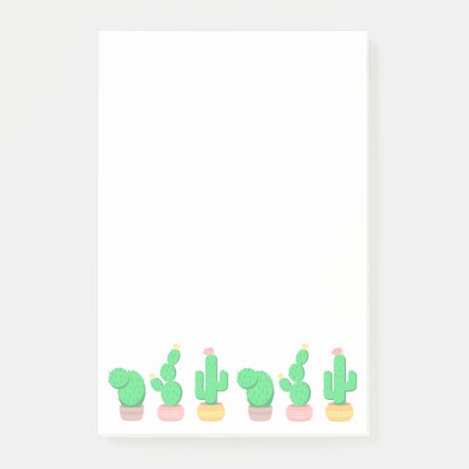 Cactus Trio Desert Modern Boho Post-it® Notes (Voorkant)