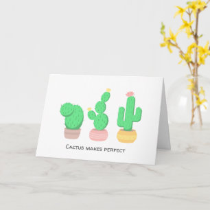 Cactus Trio Desert Moderne Boho Deken Kaart