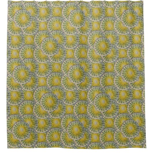 Cactus Tropical Botanical Plant Foto Douchegordijn (Voorkant)