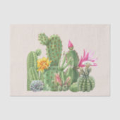 Cactus Tuin Cactussen Zuidwesten waterverf Tissuepapier (Voorkant)