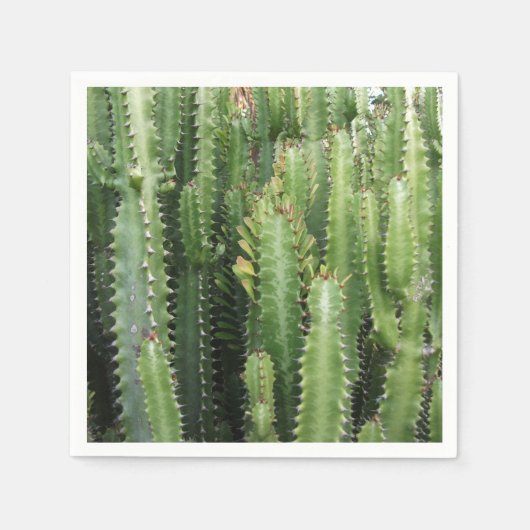 Cactus Tuin Servet (Voorkant)