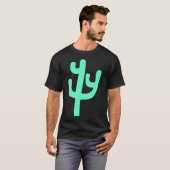 Cactus - Turquoise T-shirt (Voorkant volledig)