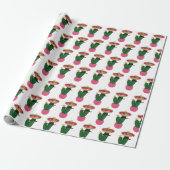 Cactus Uncle Cadeaupapier (Uitgerold)