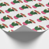 Cactus Uncle Cadeaupapier (Hoek)