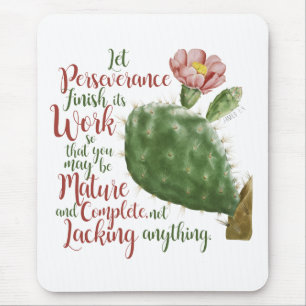  Cactus van J P Redouté geïllustreerd Muismat