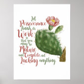  Cactus van J P Redouté geïllustreerd Poster (Voorkant)