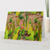 Cactus Variety 3 Bedankkaart (Voorkant)