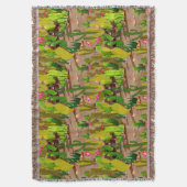 Cactus Variety 3 Deken (Voorkant Verticaal)