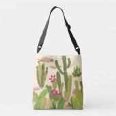 Cactus Variety Crossbody Tas (Achterkant)