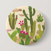 Cactus Variety Ronde Button 7,6 Cm (Voorkant)