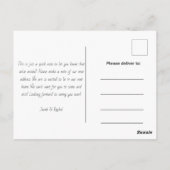 Cactus verhuiskaart we hebben verhuisd Moving Anno Briefkaart (Achterkant)