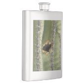 Cactus Verrijkt roestvrijstalen kolf Heupfles (Rechts)